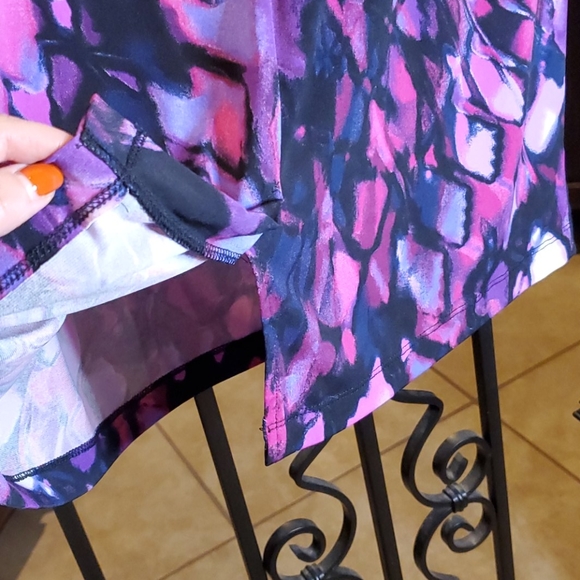 I.N. Studio Petite Abstract Dress 💜 - Picture 7 of 10